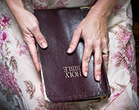 Lady with Bible
